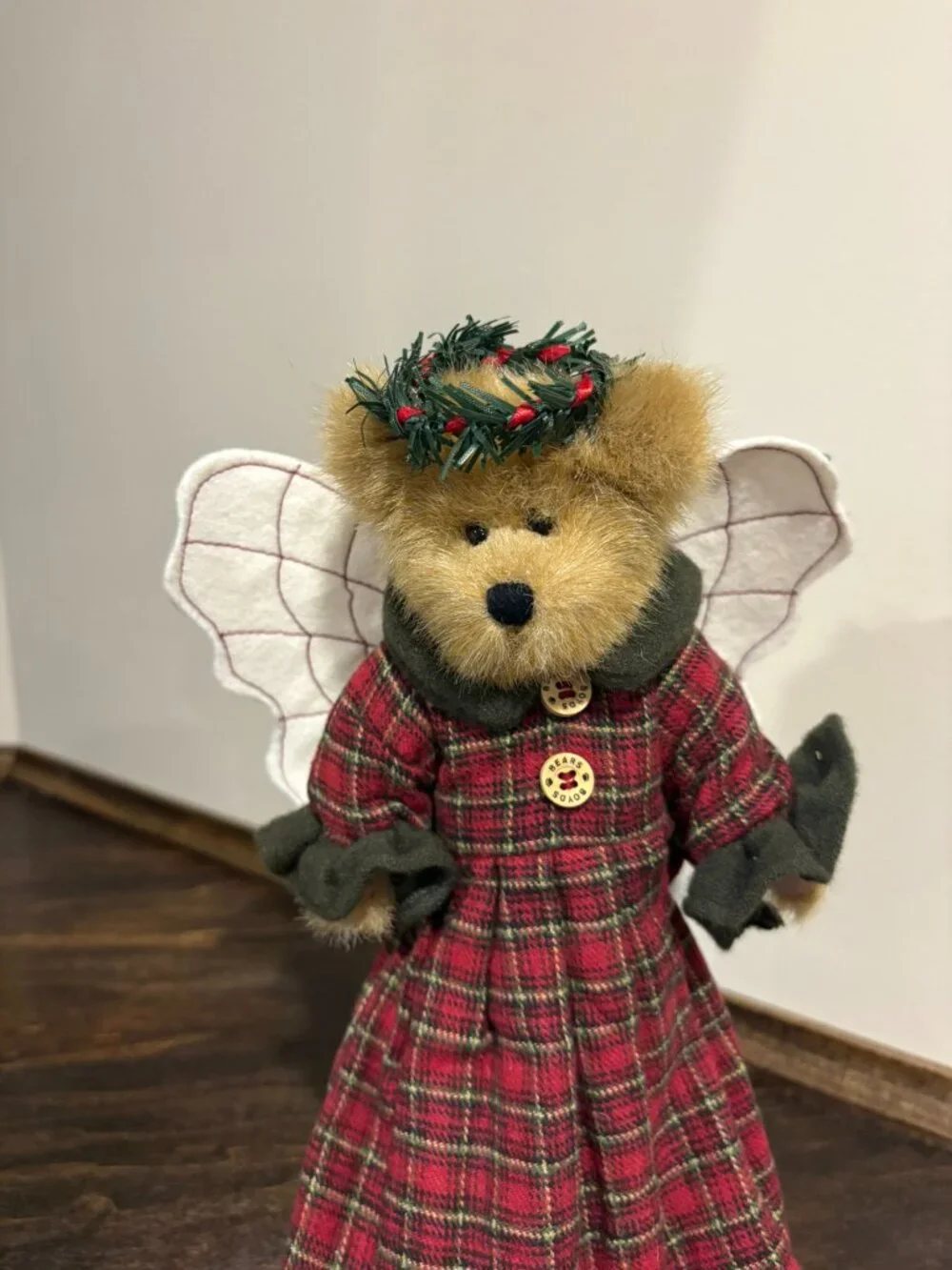 Vintage Boyds Bear Tree Topper: Merry Beth Angelwish